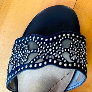Brand New Navy Blue Dress Sandals
